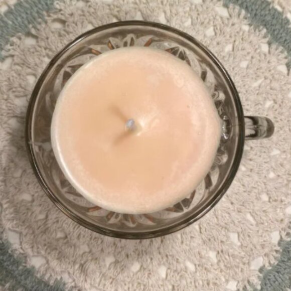Unbrand Other - Pink Teacup Candle